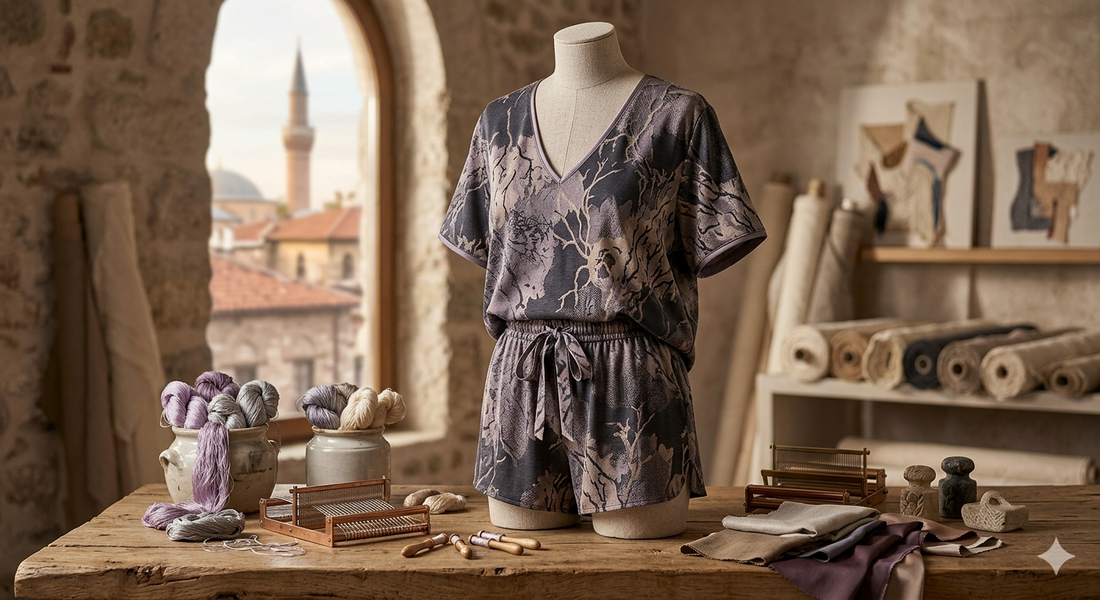 Büyük Beden Kısa Şortlu Pijama Takımları