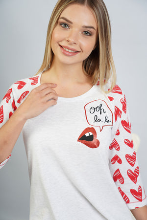 BAYAN P.SUPREM O YAKA 3/4KOL ETEGI OVAL TUNIK