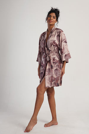 KADIN SATEEN UZUN KOL TEK SABAHLIK