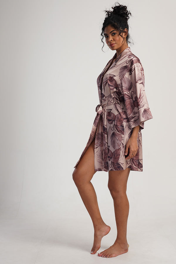 KADIN SATEEN UZUN KOL TEK SABAHLIK