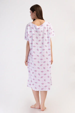 KADIN XXL KISA KOL KISA BOY MARAS GECELIK