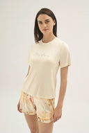 16895 KADIN BASKILI ŞORT TAKIM