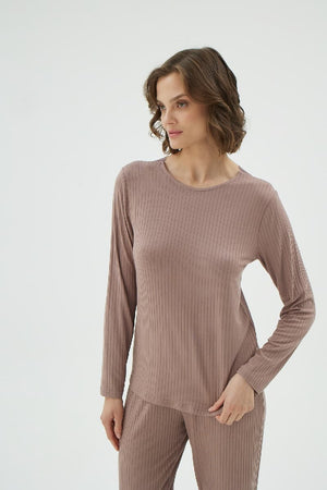 17039 KADIN KAŞKORSE PİJAMA TAKIM