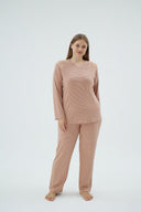 17232 KADIN BIG SIZE PİJAMA TAKIM