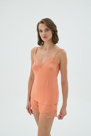 17272 KADIN İNCE ASKILI ŞORT TAKIM