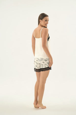 17369 KADIN İNCE ASKILI ŞORT TAKIM