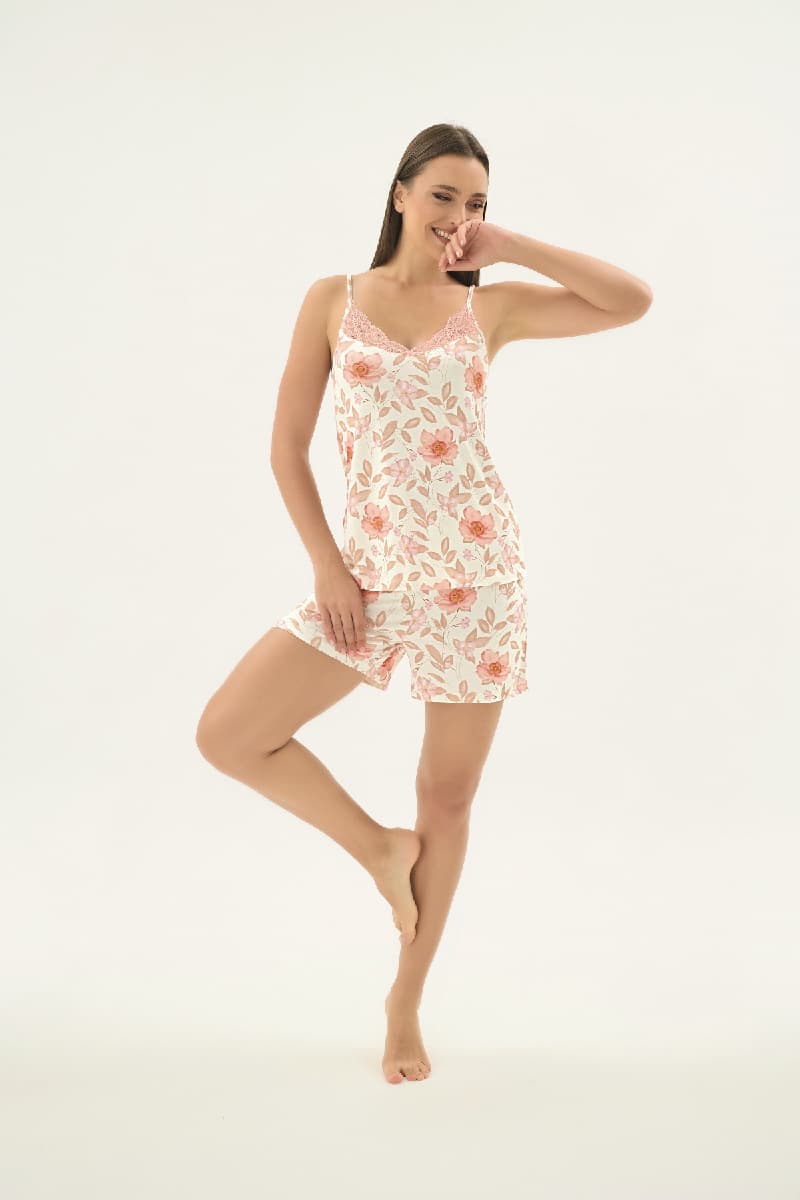 17382 KADIN İNCE ASKILI ŞORT TAKIM