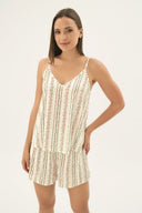 17554 KADIN İNCE ASKILI ŞORT TAKIM