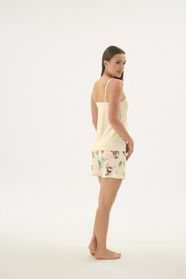 17575 KADIN İNCE ASKILI ŞORT TAKIM