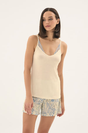 17628 KADIN İNCE ASKILI ŞORT TAKIM