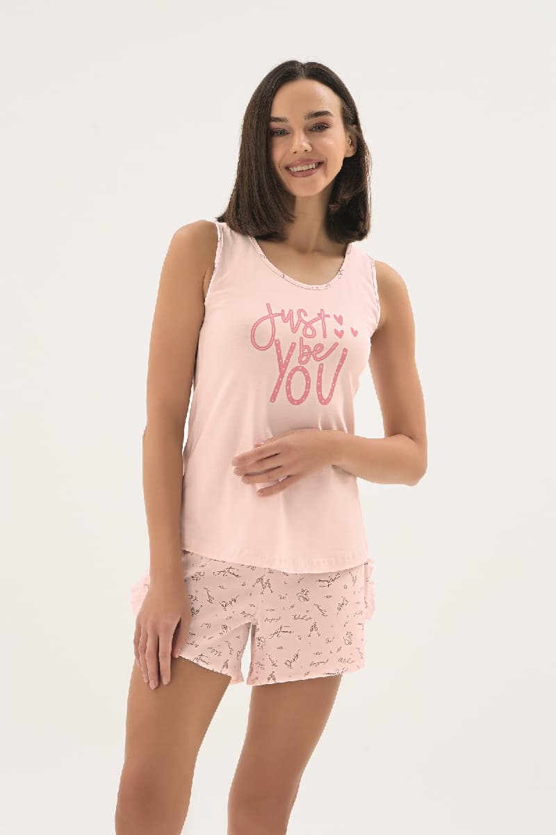 17657 KADIN BASKILI ŞORT TAKIM