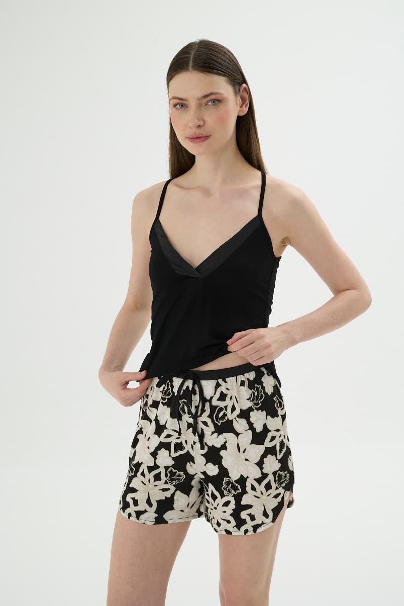 17725 KADIN İNCE ASKILI ŞORT TAKIM