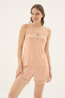 17753 KADIN İNCE ASKILI ŞORT TAKIM