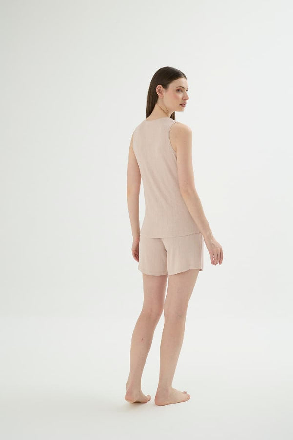 17860 KADIN GENİŞ ASKILI ŞORT TAKIM