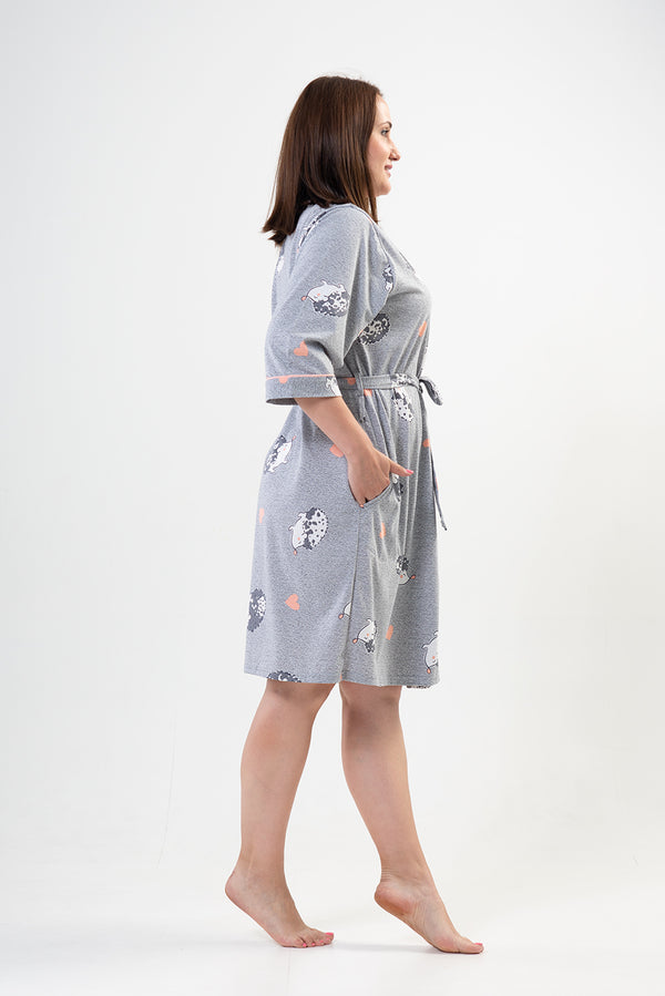 KADIN P.SUPREM XXL 3/4KOL CEPLI SABAHLIK