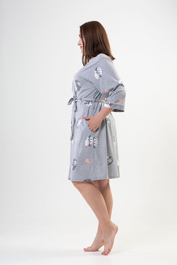 KADIN P.SUPREM XXL 3/4KOL CEPLI SABAHLIK