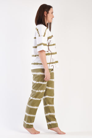 KADIN P.SUPREM XXL V YAKA DUSUK OMUZLU KISA KOL PIJAMA TAKIM