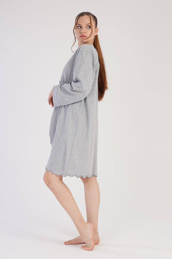 KADIN P.SUPREM UZUN KOL BELDEN BAGLAMALI HAMILE SABAHLIK