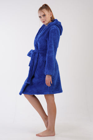 KADIN WELSOFT KAPSONLU UZUN KOL KISA CEPLI SABAHLIK