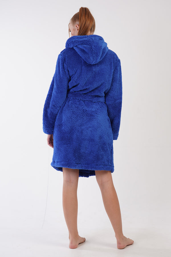 KADIN WELSOFT KAPSONLU UZUN KOL KISA CEPLI SABAHLIK