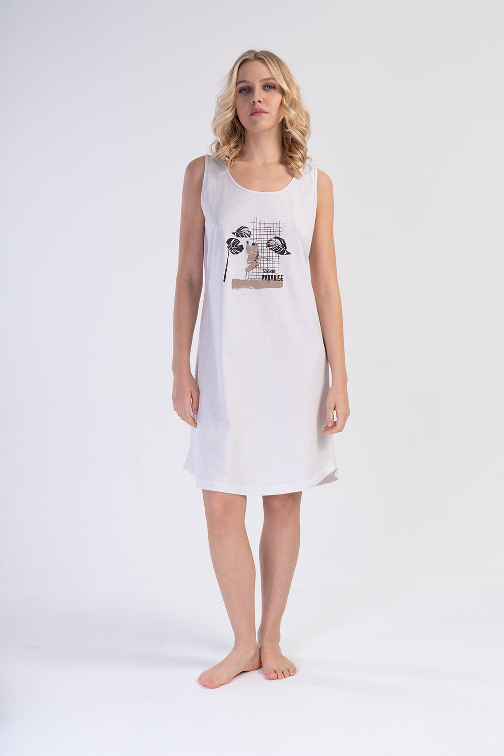 KADIN P.SUPREM KALIN ASKILI ETEGI OVAL TUNIK