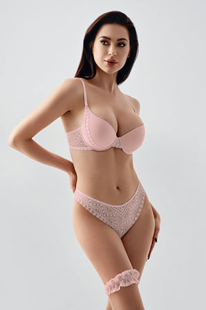 Kadın B Cup Destekli Sütyen Külot Takım