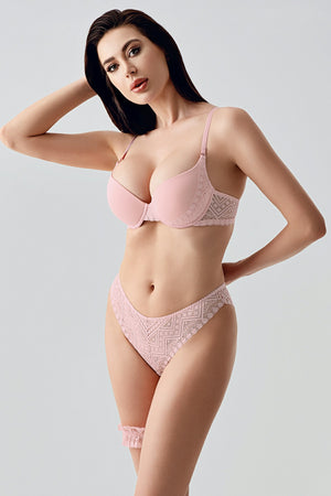 Kadın B Cup Destekli Sütyen Külot Takım