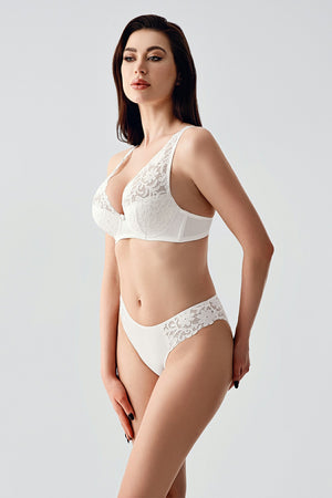 Kadın B Cup Desteksiz Sütyen Külot Takım