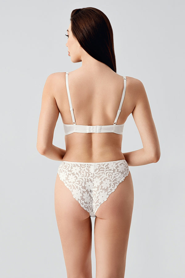 Kadın B Cup Desteksiz Sütyen Külot Takım