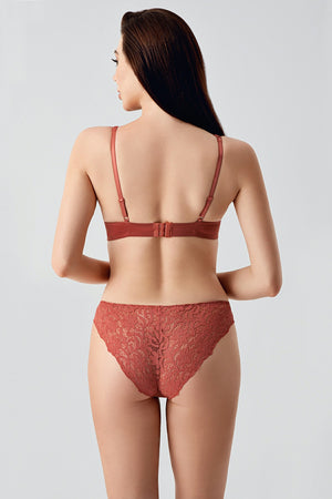 Kadın B Cup Desteksiz Sütyen Külot Takım