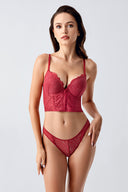 Kadın B Cup Desteksiz Sütyen Külot Takım