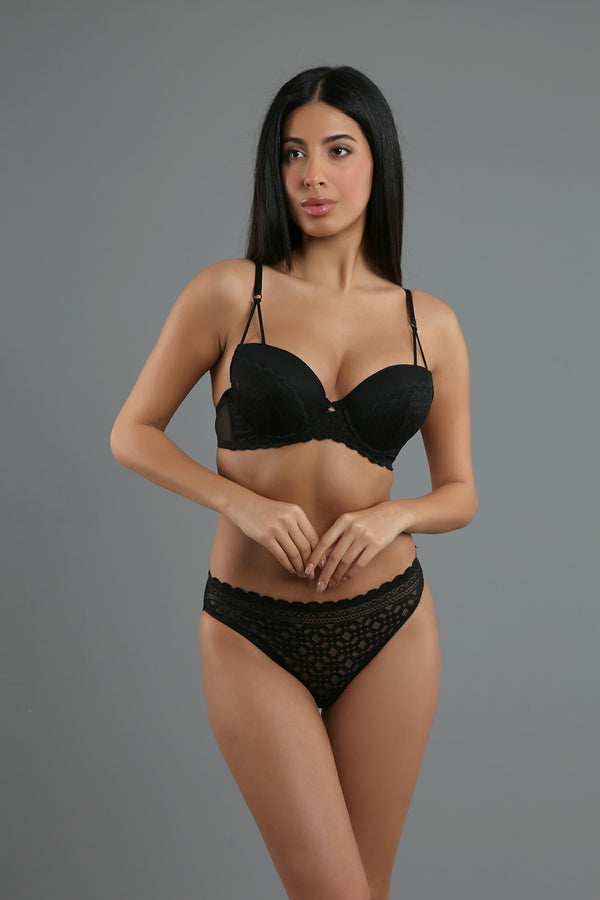 Kadın B Cup Destekli Sütyen Külot Takım