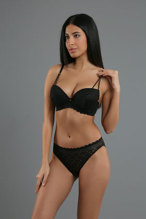 Kadın B Cup Destekli Sütyen Külot Takım