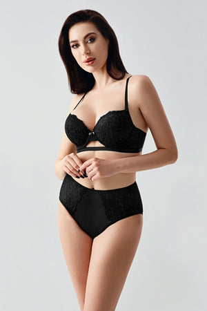 Kadın B Cup Destekli Sütyen Külot Takım