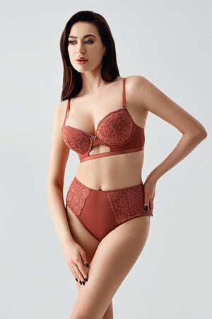 Kadın B Cup Destekli Sütyen Külot Takım