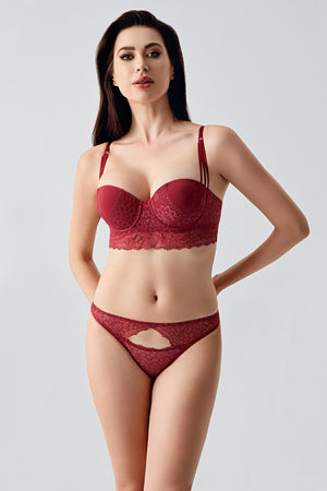 Kadın B Cup Destekli Sütyen Külot Takım