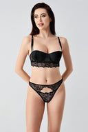 Kadın Destekli B Cup  Sütyen Külot Takım