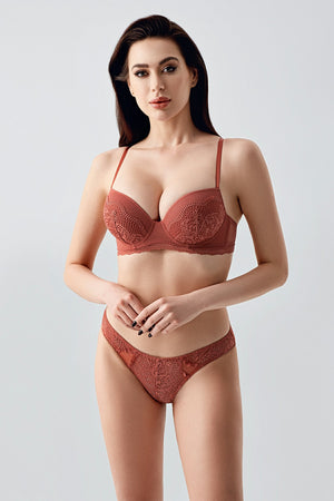 Kadın B Cup Destekli Sütyen Külot Takım