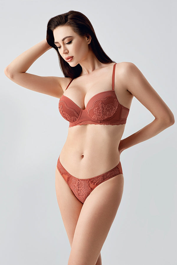 Kadın B Cup Destekli Sütyen Külot Takım
