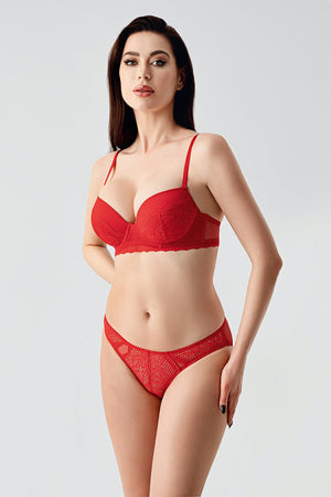Kadın B Cup Destekli Sütyen Külot Takım