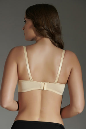 Kadın Lazer Kesim Straplez B Cup Sütyen