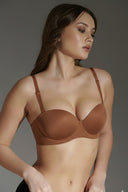 Kadın Lazer Kesim Straplez B Cup Sütyen