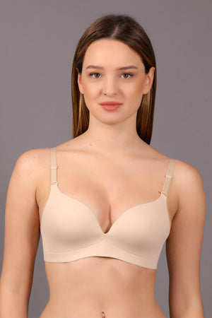 Kadın Desteksiz B Cup Sütyen