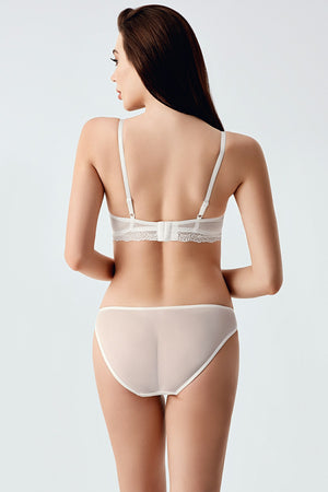Kadın C Cup Desteksiz Sütyen Külot Takım