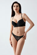 Kadın C Cup Desteksiz Sütyen Külot Takım