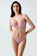 Kadın C Cup Desteksiz Sütyen Külot Takım