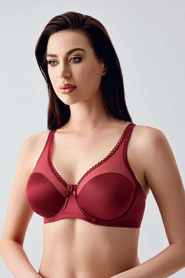 Kadın Balenli D Cup Toparlayıcı Sütyen