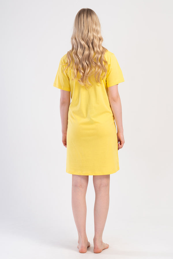 KADIN P.SUPREM CIFT PATLI KISA KOL HAMILE TUNIK