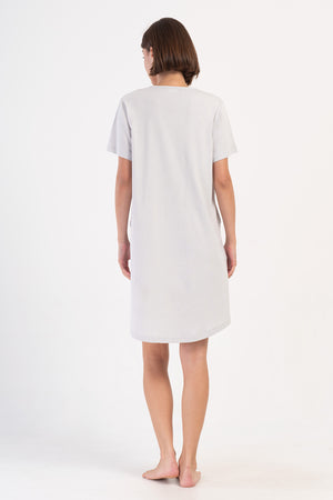 KADIN P.SUPREM XXL O YAKA KISA KOL ETEGI OVAL CEPLI TUNIK