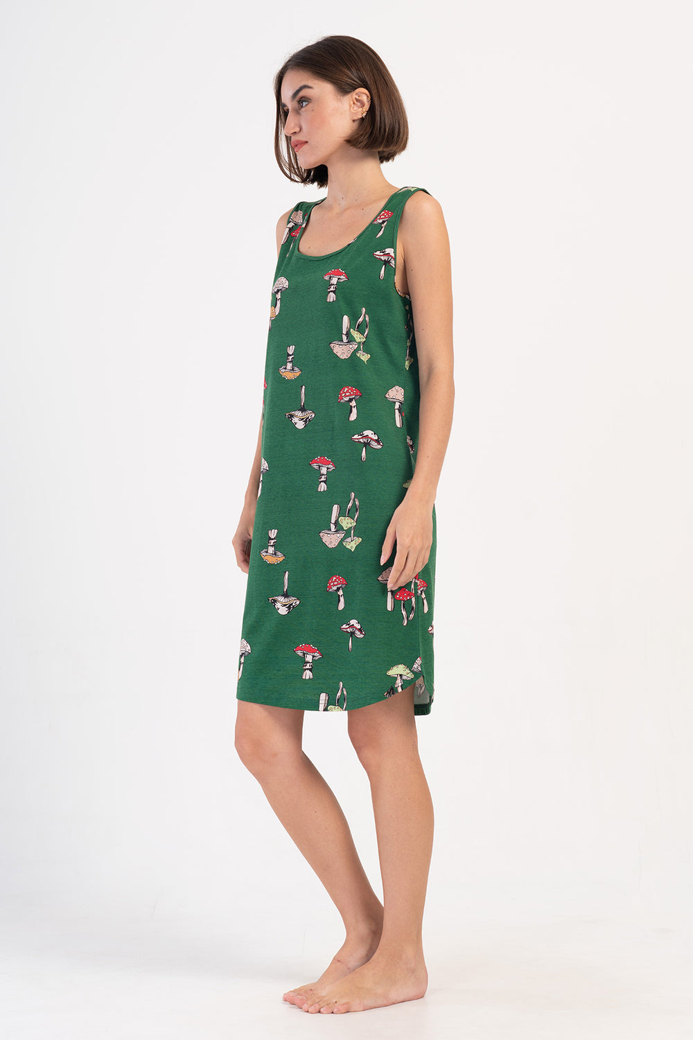 KADIN P.SUPREM KALIN ASKILI ETEGI OVAL TUNIK